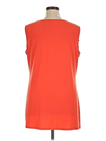 Miss Tina by Tina Knowles Sleeveless Blouse (view 2)