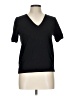 Ann Taylor Black Short Sleeve Top Size L - photo 1