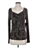 Kiara Gray Long Sleeve Top Size S - photo 1