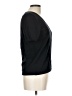 Ann Taylor Black Short Sleeve Top Size L - photo 4