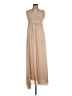 LOVE X DESIGN 100% Polyester Tan Cocktail Dress Size S - photo 1