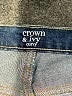 Crown & Ivy Blue Jeans Size 18 - photo 4