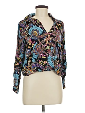 Haute Hippie 3/4 Sleeve Blouse (view 1)