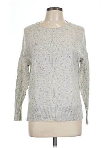 Aqua Cashmere Pullover Sweater (view 1)