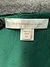 Monteau 100% Polyester Green Short Sleeve Blouse Size M - photo 4