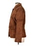 L.L.Bean 100% Leather Brown Coat Size L - photo 5