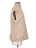 Sincerely Jules Tan Sweater Vest Size S - photo 4