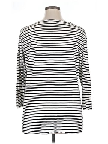 Christopher & Banks 3/4 Sleeve T-Shirt (view 2)