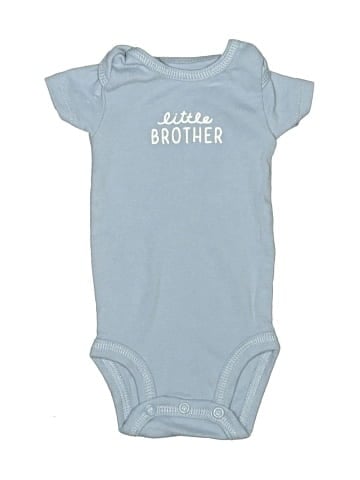 Just One Year by Carter's Short Sleeve Onesie (view 1)