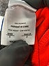 Adidas 100% Polyester Orange Track Jacket Size 5 - photo 4