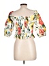 Zara Ivory 3/4 Sleeve Blouse Size L - photo 2