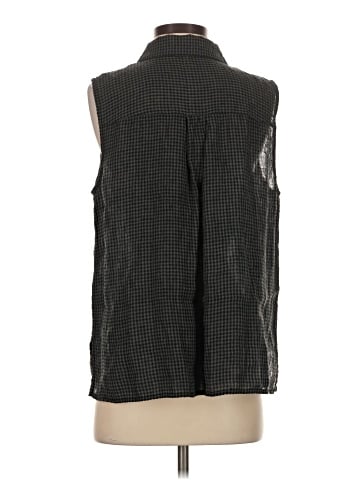 Eileen Fisher Sleeveless Button-Down Shirt (view 2)