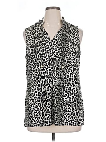 MICHAEL Michael Kors Sleeveless Blouse (view 1)