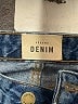 Sézane 100% Cotton Hearts Blue Jeans Size 26 waist - photo 7