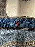 Sézane 100% Cotton Hearts Blue Jeans Size 26 waist - photo 8