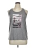Danskin Now Gray Sleeveless T-Shirt Size XL - photo 1