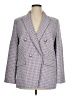 Ann Taylor LOFT Houndstooth Purple Blazer Size 14 - photo 1