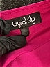 Crystal Sky Solid Purple Jumpsuit Size S - photo 4