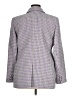 Ann Taylor LOFT Houndstooth Purple Blazer Size 14 - photo 2
