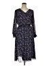 MSK 100% Polyester Print Blue Casual Dress Size 1X - photo 1