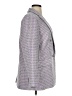 Ann Taylor LOFT Houndstooth Purple Blazer Size 14 - photo 4