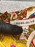 Rose + Olive Floral Yellow Short Sleeve Blouse Size M - photo 7