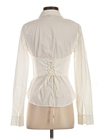 BCBGMAXAZRIA Long Sleeve Blouse (view 2)