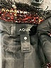 Aqua 100% Polyester Tweed Burgundy Long Sleeve Top Size S - photo 7