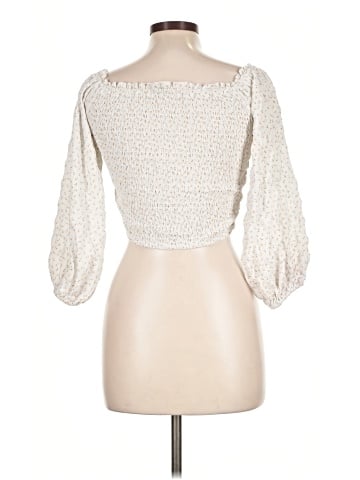 Hers & Mine 3/4 Sleeve Blouse (view 2)