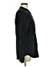 H&M Solid Black Long Sleeve Button-Down Shirt Size M - photo 4