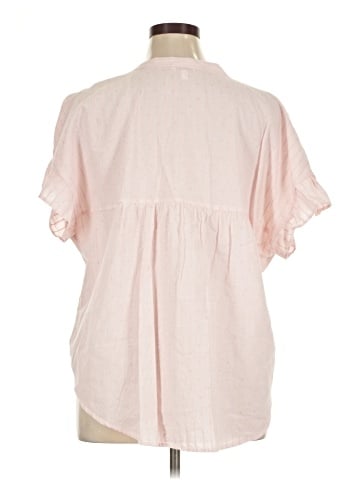 Crown & Ivy Short Sleeve Blouse (view 2)