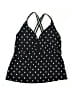 Unbranded Polka Dots Black Swimsuit Top Size 16 DD - photo 1