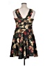 Alexia Admor 100% Polyester Floral Black Cocktail Dress Size 14 - photo 2