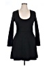 Hudson Jeans Solid Black Casual Dress Size XL - photo 1