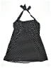 Lands' End Polka Dots Black Swimsuit Top Size 16 - photo 1