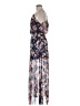 Fate 100% Polyester Floral Blue Cocktail Dress Size M - photo 5