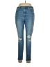 Gap Hearts Blue Jeans Size 14 - photo 1