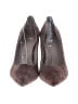 Banana Republic 100% Leather Brown Heels Size 10 - photo 2