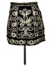Calypso St. Barth Paisley Black Formal Skirt Size XS - photo 2