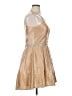 Assorted Brands 100% Polyester Metallic Gold Cocktail Dress Size XL - photo 4