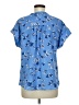 Apt. 9 Blue Short Sleeve Blouse Size M - photo 2