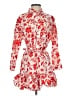 Zara Print Red Casual Dress Size XS - photo 1