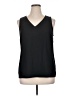 Lark & Ro 100% Polyester Black Sleeveless Top Size 14 - photo 1