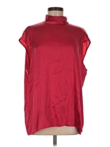 Linda Allard Ellen Tracy Sleeveless Silk Top (view 1)