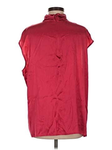 Linda Allard Ellen Tracy Sleeveless Silk Top (view 2)