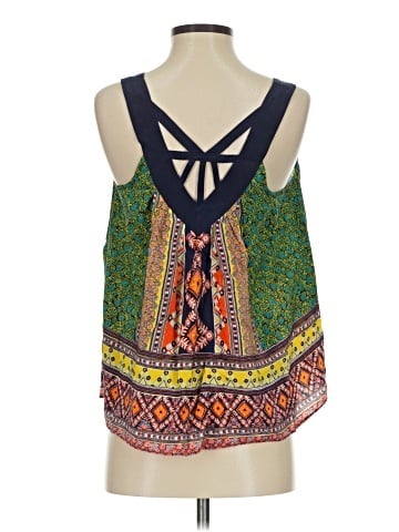 Maeve Sleeveless Silk Top (view 2)
