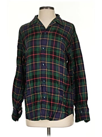 Lizwear by Liz Claiborne Long Sleeve Button-Down Shirt (view 1)