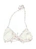 Pull&Bear Hearts Ivory Swimsuit Top Size S - photo 2