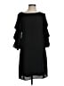 Vince Camuto 100% Polyester Solid Black Cocktail Dress Size 4 - photo 1