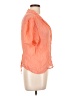 Wilfred Orange Short Sleeve Blouse Size L - photo 4